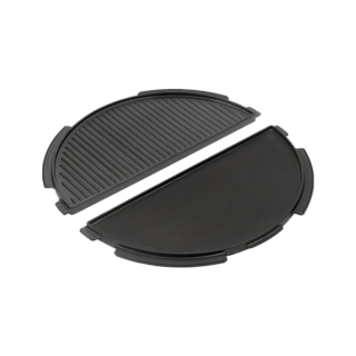 Půlkruhová litinová grilovací plotna BGE pro gril Large